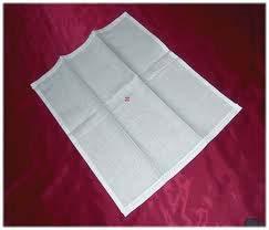 Corporal A square cloth or linen that sits on top