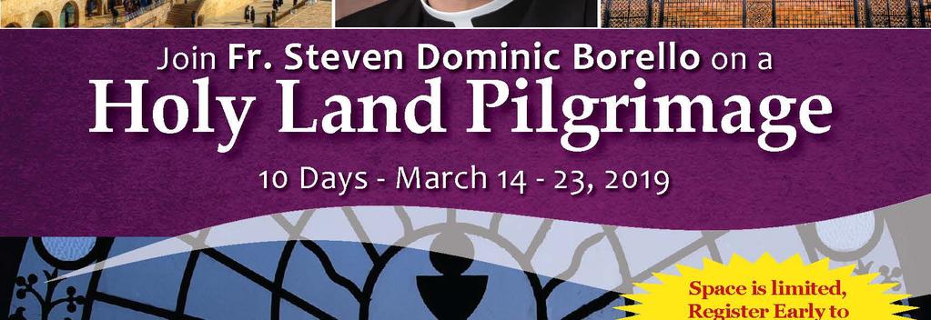 Consider this my personal invitation to be a part of this journey in faith and pilgrimage of witness.