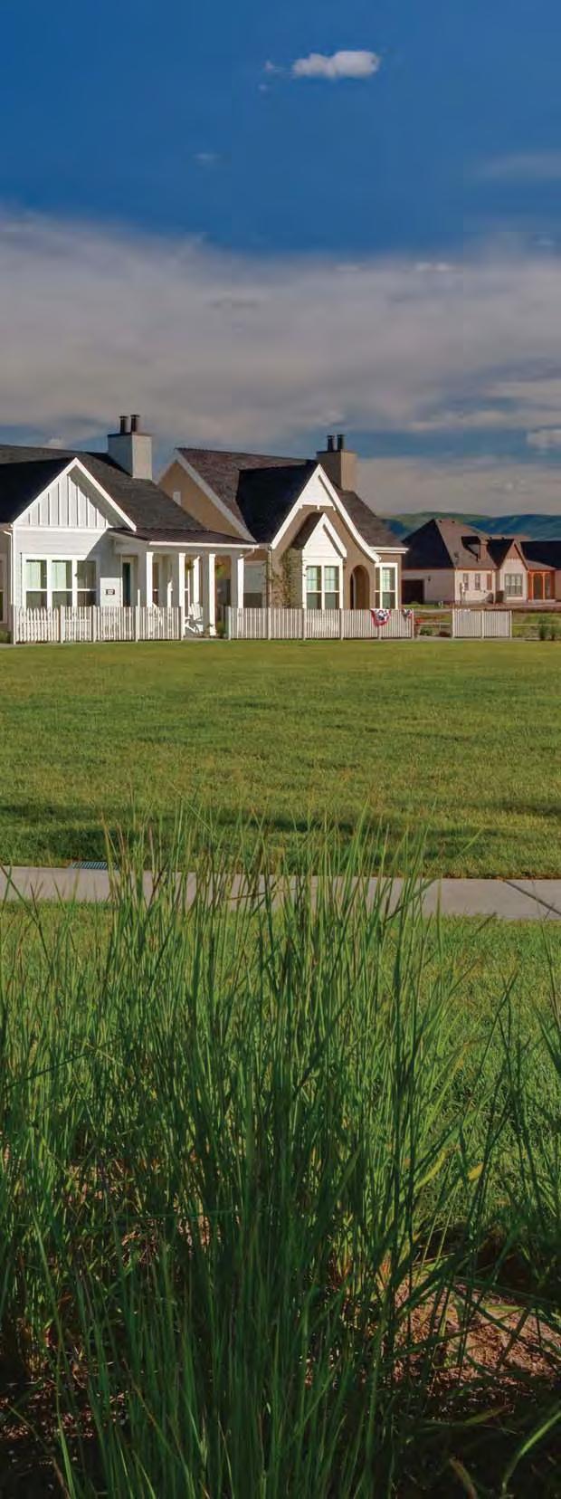 BEST LOCATIONS FOR LESS Because the cost to develop brand new communities is so substantial, most home builders cannot compete with Ivory s inventory of homesites that are ready for purchase.