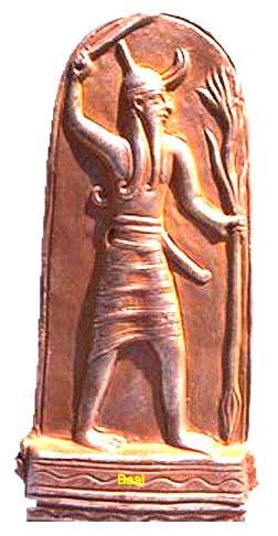 Mot - god of the underworld, he fought against Baal for control of the earth.