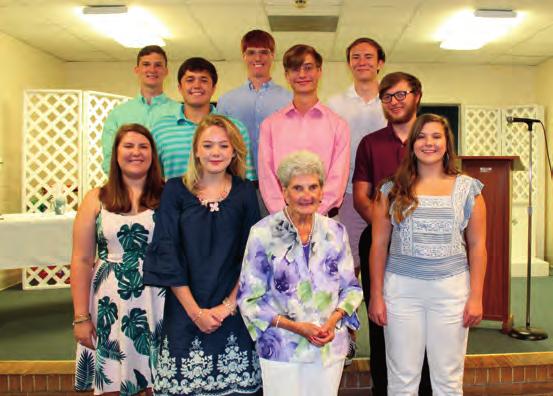 MARTIN L. BOYD MEMORIAL FUND AWARDS SCHOLARSHIPS TO 14 LIBERTY UMC STUDENTS By Becky Lee, Martin L.