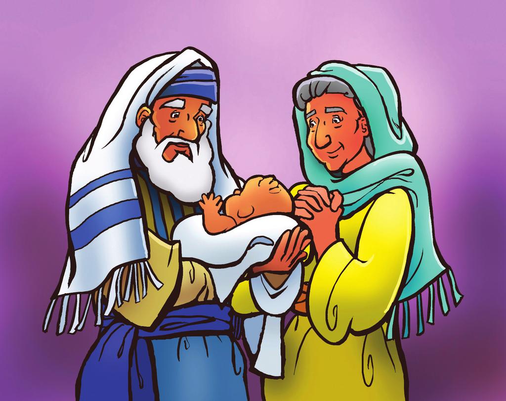 The Message Jesus gives us hope. Simeon passed a poor couple. The young mother cradled their child in her arms. They had brought the child to the temple for a special reason.