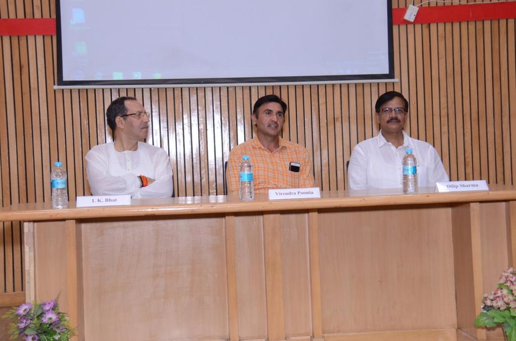 5. Felicitation of participants and Screening a documentary Yoga provided by AYUSH On 21 st June 2015, First International Yoga Day was celebrated in Malaviya National Institute of Technology, Jaipur.