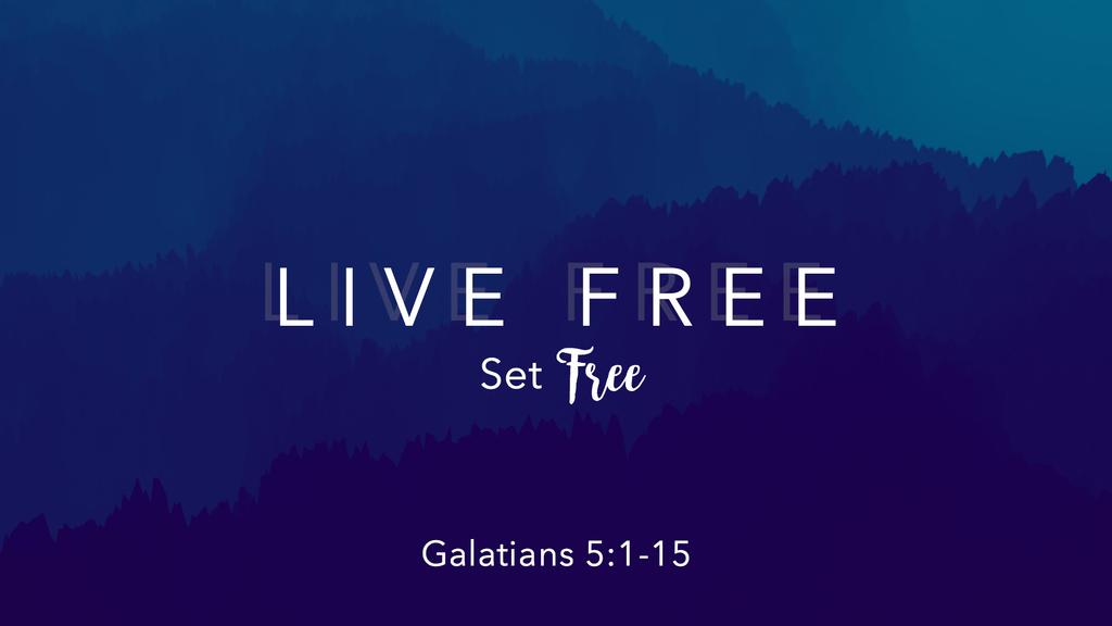 Week 11 Set Free - Galatians 5:1-15 Sermon Theme The very heart of Paul s concern is expressed here, that when it comes to our freedom in Christ it is an all or nothing situation.