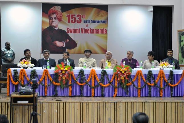 Surajmal Memorial Education Society organized a special lecture on the occasion of Swami Vivekananda's 153 rd birth anniversary on Tuesday, 12 th January, 2016.