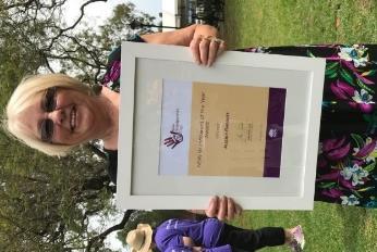 NSW GRANDPARENT OF THE YEAR: Ms Jessica Bennett! PRIMARY NEWS Sunday was grandparent s day and our very own Jessica Bennett was awarded Grandparent of the Year!