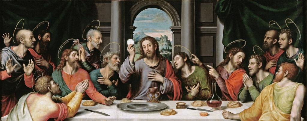 The Service of the Sacrament is descended from the Passover liturgy, which our Lord Jesus used in the Institution of His Holy Supper.