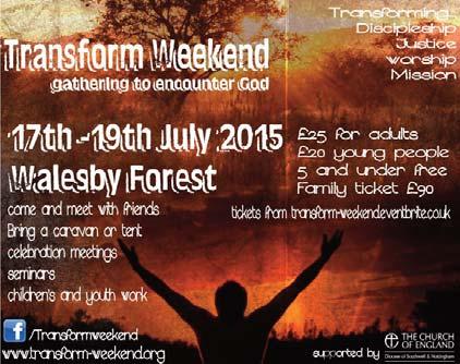 4 March 15 Events & information... Events & information... Events & informatio A weekend in the forest to focus on God Aweekend event that could change your life is being planned for the summer.