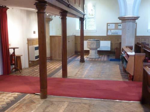 Scott/Shaw Bequests Fund. We were able to raise some funds by selling the old pews and radiators for architectural salvage and have put the money raised towards the project costs.