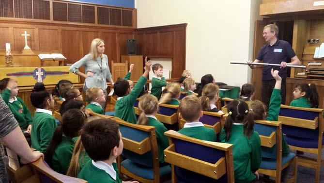 At the end of January we welcomed Cranmore Infant School into our Church as part of our Open for Schools outreach programme.
