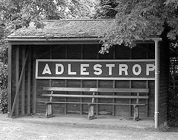 Yes, I remember Adlestrop The Poetry Corner Drive along the A436 from Chipping Norton to Stow-on-the- Wold, go down a long hill, and you come to a turning on the right signposted Adlestrop.