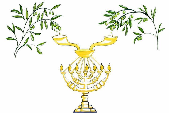 Zechariah s 8 Night Visions (5) 4:1-14 The Golden Lampstand with a bowl and seven lights, and two Olive Trees // 2 Witnesses of Rev.