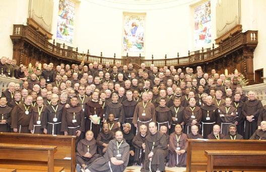 GENERAL CHAPTER OF THE FRANCISCANS May - June 2015 The 188th General Chapter of the Friars Minor began on the 10th of May 2015.