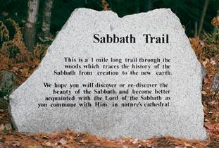 Sabbath Day Trail Key In 1994, the local congregational at Washington, NH purchased some land adjoining to their church.
