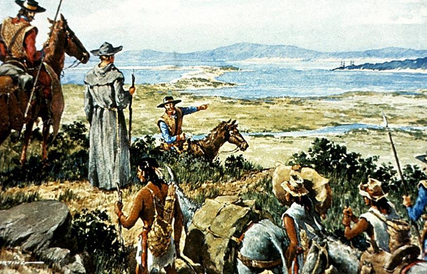 Father Serra traveled with Gaspar de Portolá s expedition to California. natives. When more Spaniards arrived, they brought permanent, harmful changes to the natives way of life.