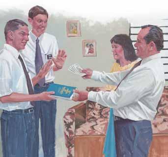 The missionaries were not able to give him any information on that matter, but they didn t miss this chance to ask him if they could set up an appointment for a discussion about the restored gospel.