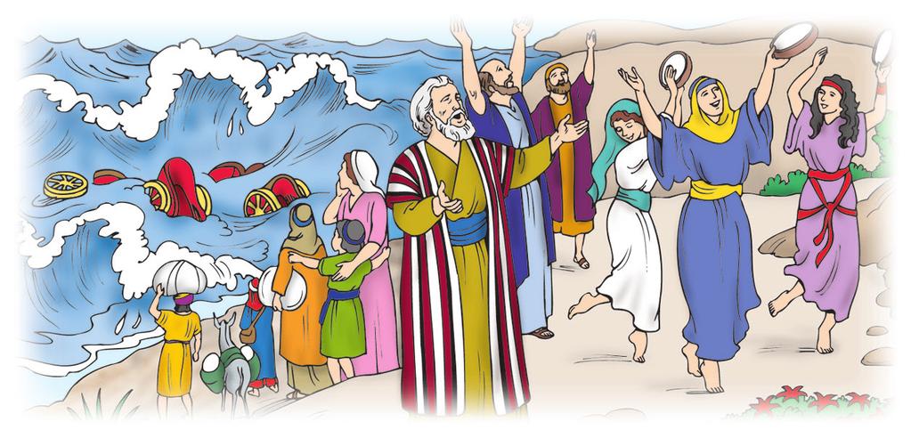 Lesson 1 December 6, 2015 Primary Learner s Manual Singing Is Acceptable Worship The Israelites must have cheered and shouted as they watched God stop Pharaoh s army in the Red Sea.