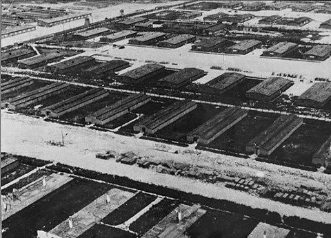A view of Majdanek, which served as a