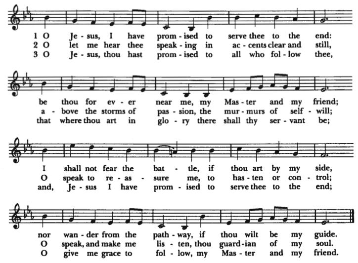 Hymn nyland Text: John Ernest Bode, 1868; Tune: Trad Finnish Holy Eucharist Prelude J.S.