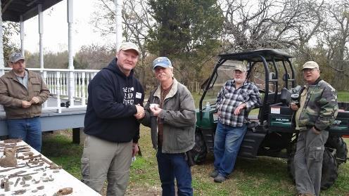 Silver Bank Note donated by Ed Pavlasek of Texas Premium Detectors and member of CTTHC Had a great time.