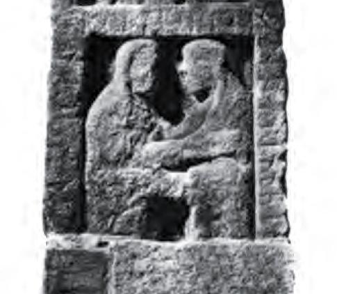 118 wise: riddling the rood Figure 7, Visitation Scene, Ruthwell Cross