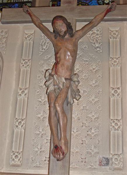 We can reasonably assume that this figure was destined for the rood screen which he had designed for the church.