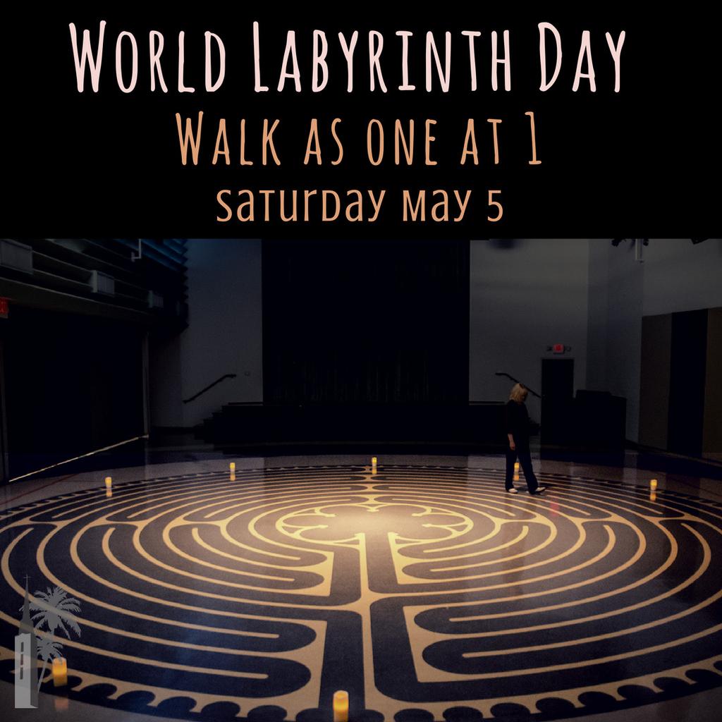 The First UMC Labyrinth was laid in the Simkins Hall floor as part of the remodel of Simkins Hall, completed in 2008.