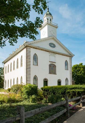 LESSON 15 Display the accompanying images of the exterior and interior of the Kirtland Temple. Invite a student to read aloud the following statements by President Heber C.
