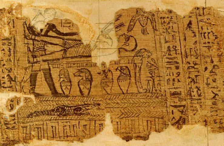LESSON 23 The Prophet Joseph Smith s translation of the book of Abraham is published Display the accompanying image, and explain that it is a photograph of the papyrus fragment from which facsimile