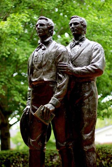 LESSON 26 Suggestions for Teaching Joseph Smith and others decide to go to Carthage to answer charges against them Display the accompanying image and statement: Joseph and Hyrum are dead.