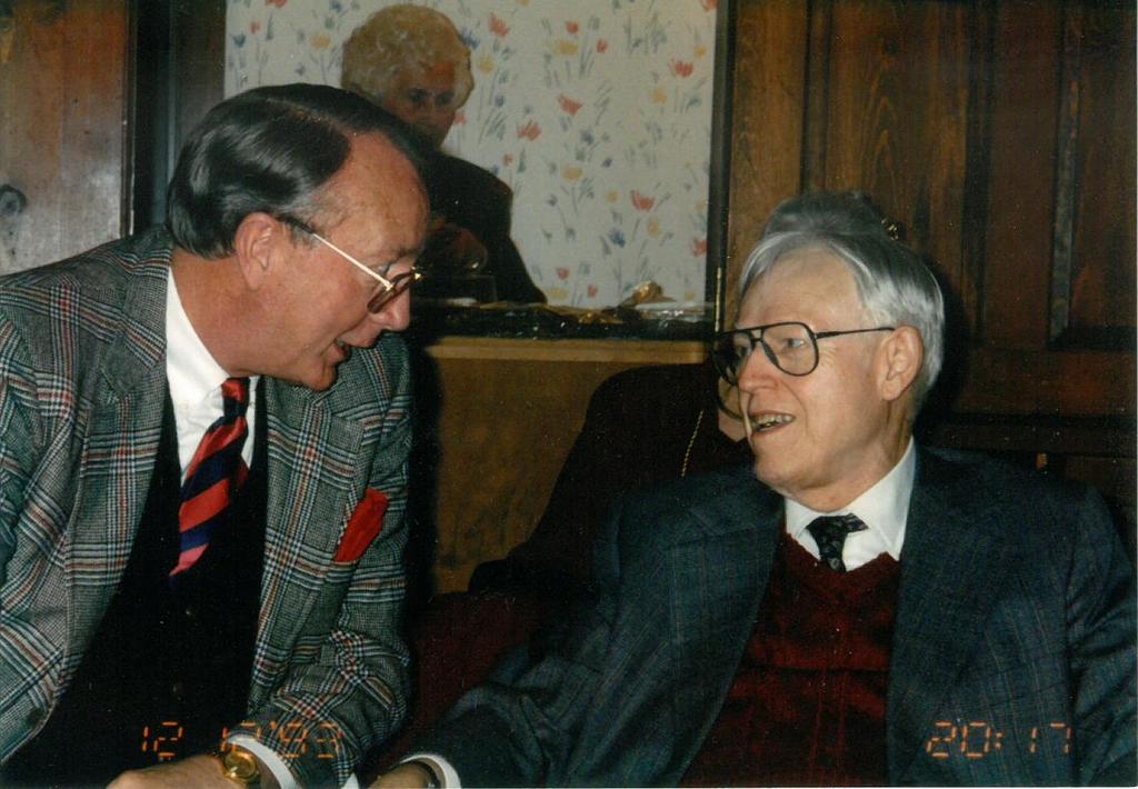 Photo of Bill Floyd and Bishop Cannon