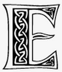 from Book of Kells. Have them experiment decorating a letter.