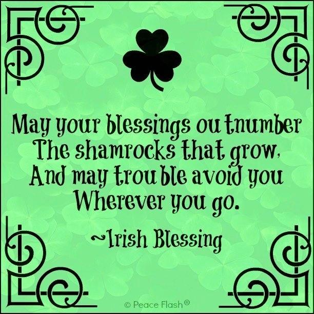 Share some of these Irish blessings with your students.