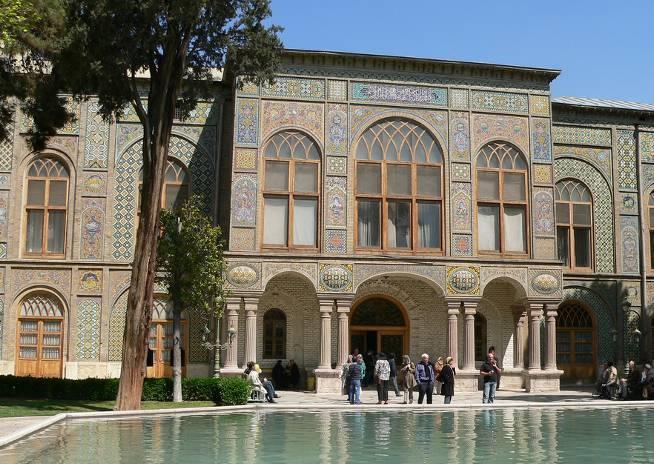 Continue to the Golestan Palace (Rose Garden) originally built in the mid-18th century under the Zand Regime but altered by successive Shahs.