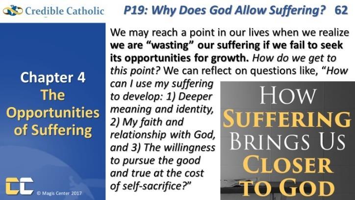 CHAPTER 4: The Opportunities of Suffering 65.