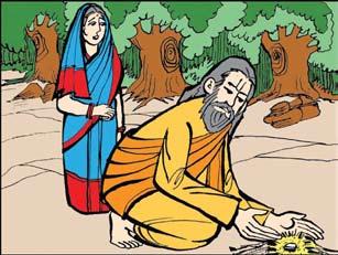 True Renunciation CHINNA KATHA T here lived in a village a husband and his wife who were both great spiritual aspirants.