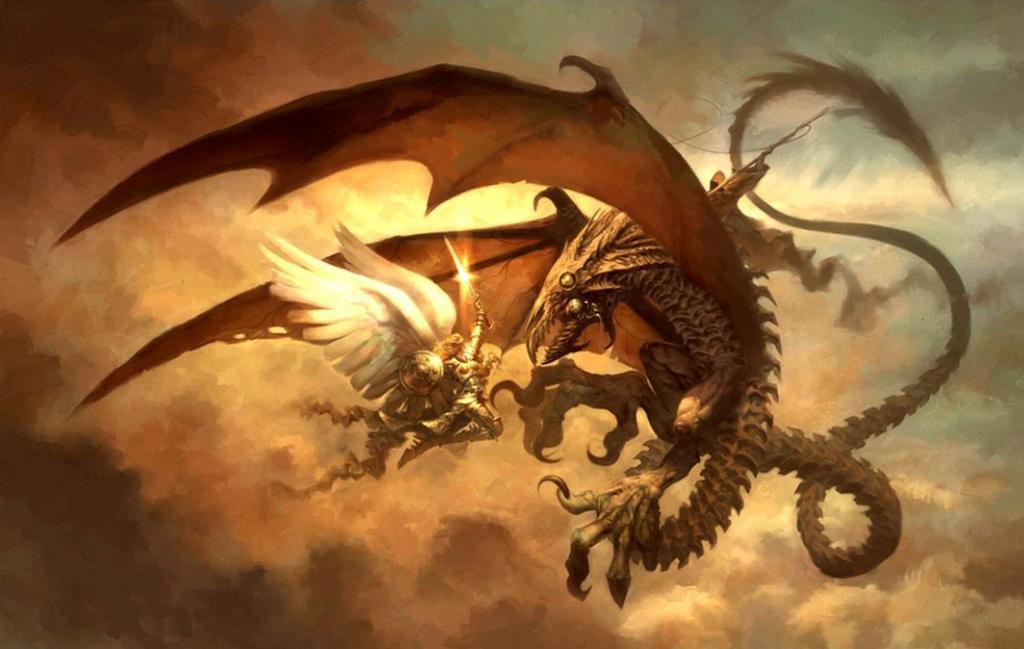 the Serpent and the Dragon It is easy to get misdirected in the battle And there was war in heaven, Michael and his angels waging war with the dragon.