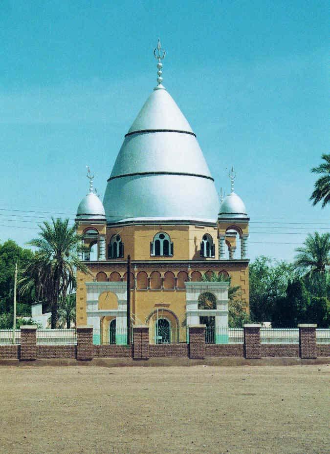 The Mahdi s rule ended shortly after the defeat of Khartoum, with his death on June 22, 1885 (only six months after sizing Khartoum) from typhus. A tomb at Khartoum was erected in his honour.