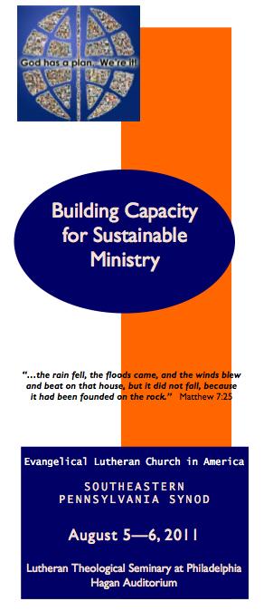 Building Capacity For Sustainable Ministry