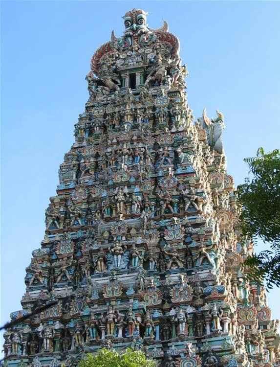 The Gopura Massive towered gateways Placed at the entrances to