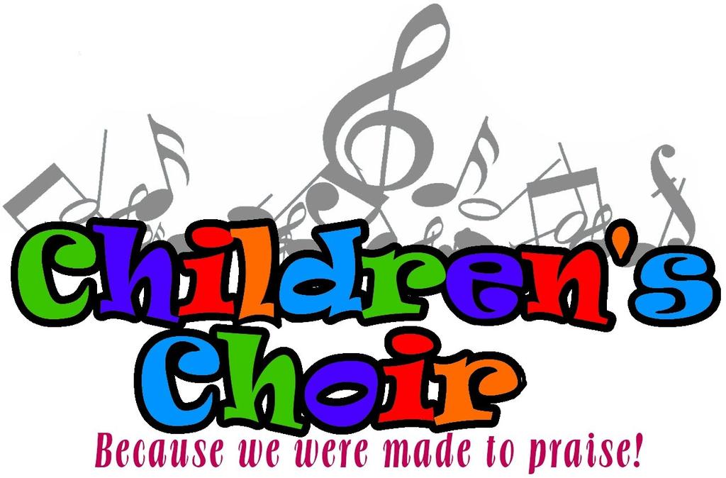 Children in grades 3 and up are welcome to be part of the Choir.