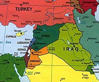 Middle East) Source: http://worldmapslpolitical.