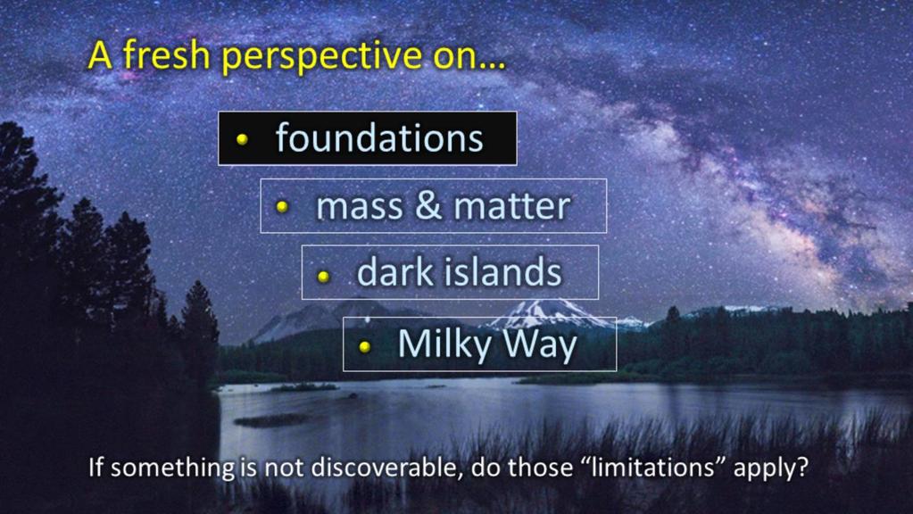 Here s the plan: we ll begin with a quick review of the Urantia Book s unique foundations for physics. Then we ll look at what these foundations mean for mass and matter.