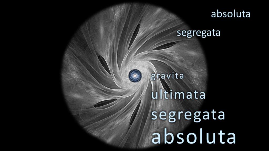This visible galaxy, this tiny spiral of electromagnetically bright stuff, is what the Urantia Book calls gravita, standard model stuff like atoms and photons.