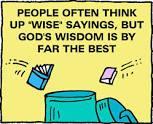 We can get advice from many different sources but what we need is to gain godly wisdom that will