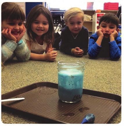 Experimenting in the Early Childhood Center! Wienhusen Scholarships for Catholic Education are available for St.