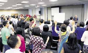 10 May - Jun 2016 ISSUE 025 AG TIMES togetherness - AG Community Strong and Healthy Churches: Growing to the Next Level The AG ministers gathered for a time of empowerment and prayer on March 3.