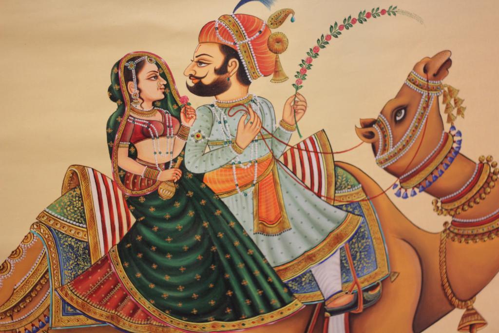 Rajasthan Paintings including murals, frescoes and miniature paintings are popular crafts of the state.