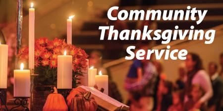 November 2018 Tuesday, November 20, 7 PM Albion Assembly of God (Route 18, Albion) Join together with our brothers and sisters from several churches in a great service of Thanksgiving!