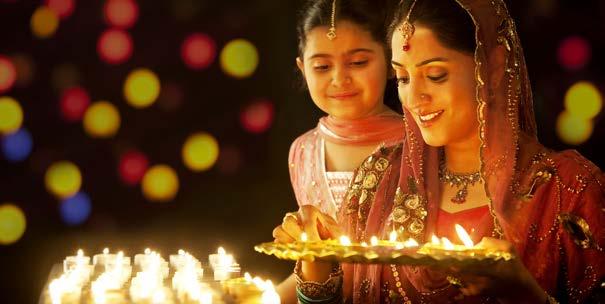 Most of India s rain falls during this hot, wet season. People in India celebrate many special days. Diwali (dih-wah-lee) is a festival that lasts for five days.